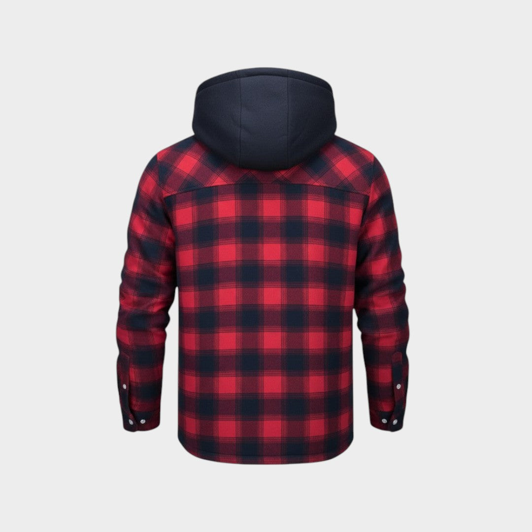 Asger | Chaqueta cálida para hombre de mezcla premium de lana