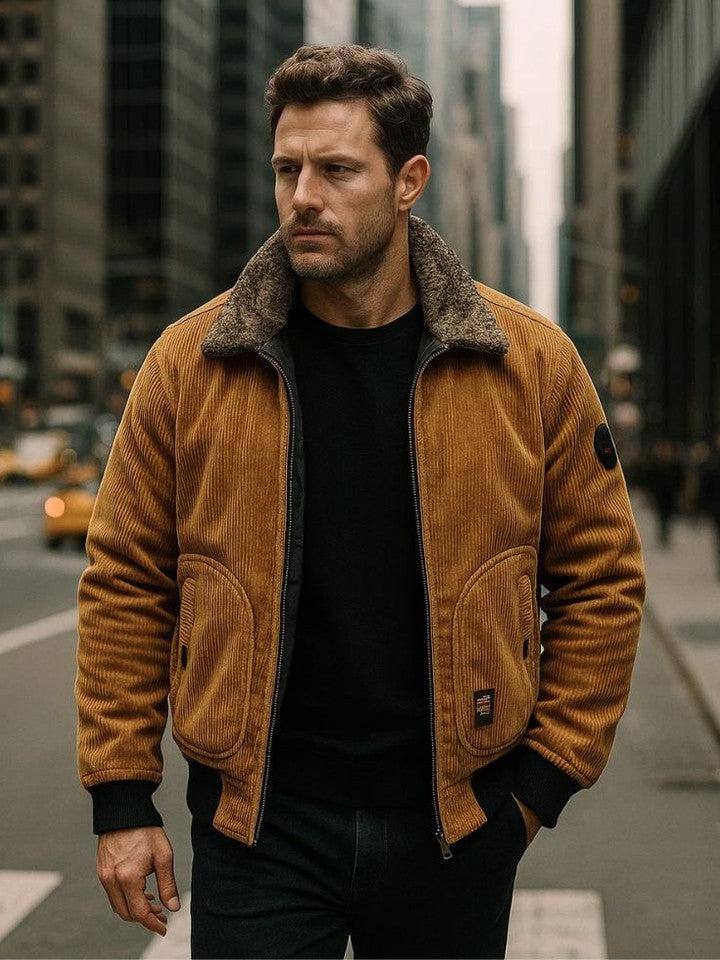 Rib | Chaqueta térmica de pana