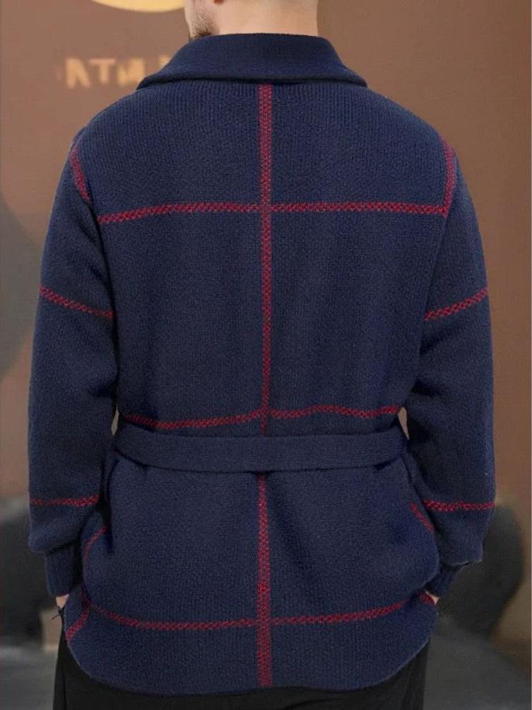 Rom | Chaqueta de punto con cinturón