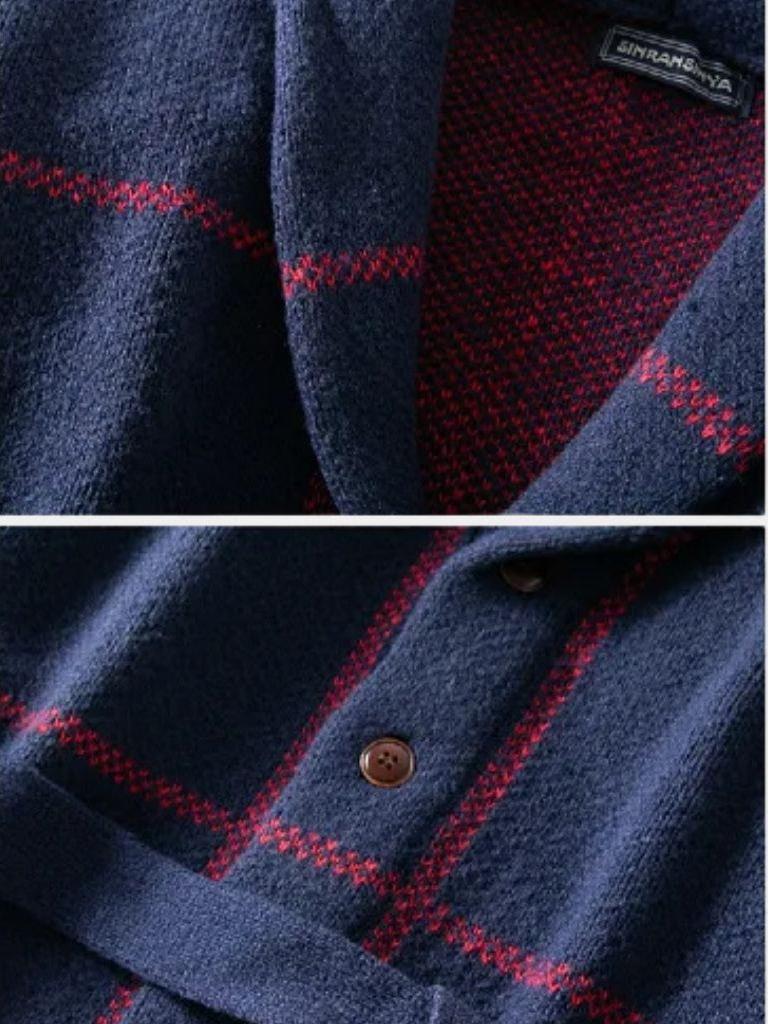 Rom | Chaqueta de punto con cinturón