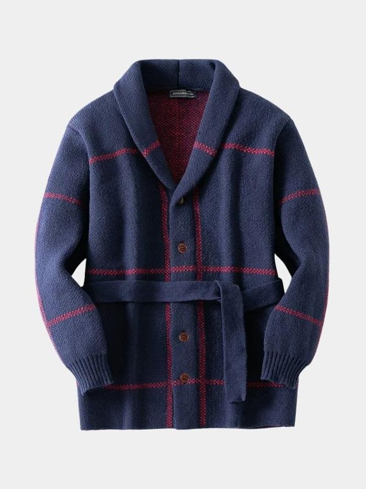 Rom | Chaqueta de punto con cinturón