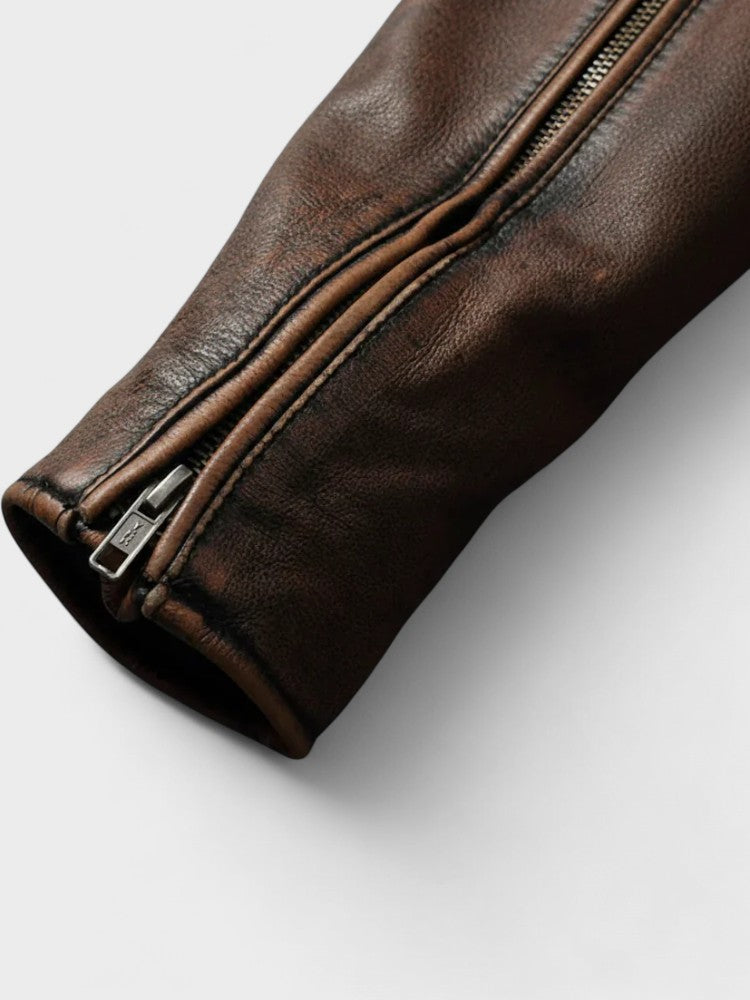 Troels | Chaqueta de cuero de primera calidad